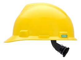 CASCO TIPO CACHUCHA V-GARD AMARILLO SUSPENSION FAS-TRAC III
