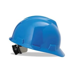 CASCO TIPO CACHUCHA V-GARD AZUL SUSPENSION FAS-TRAC III