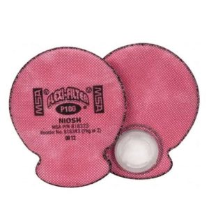 MSA PAR FILTRO MECANICOS FLEXIFILTER P100 P100 818343 ROSADA HUMO SOLDADURA PARA RESPIRADOR ADVANTAGE SERIE 3200 Y 200
